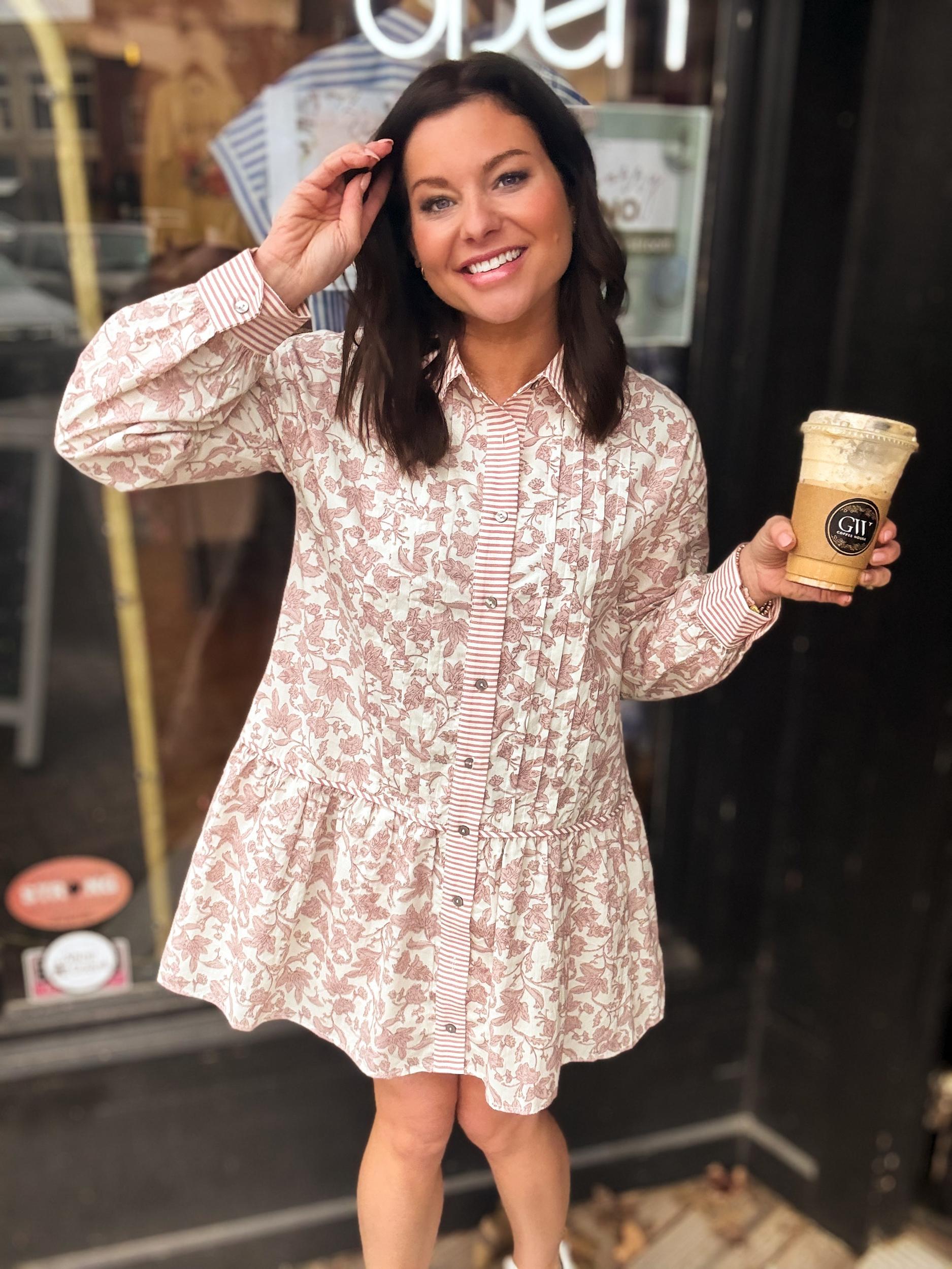 Sunday Rosè Mini Dress Product Image