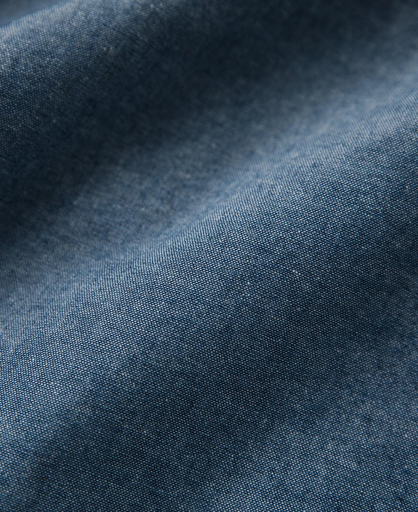 Chambray Short Sleeve Work Shirt Product Image