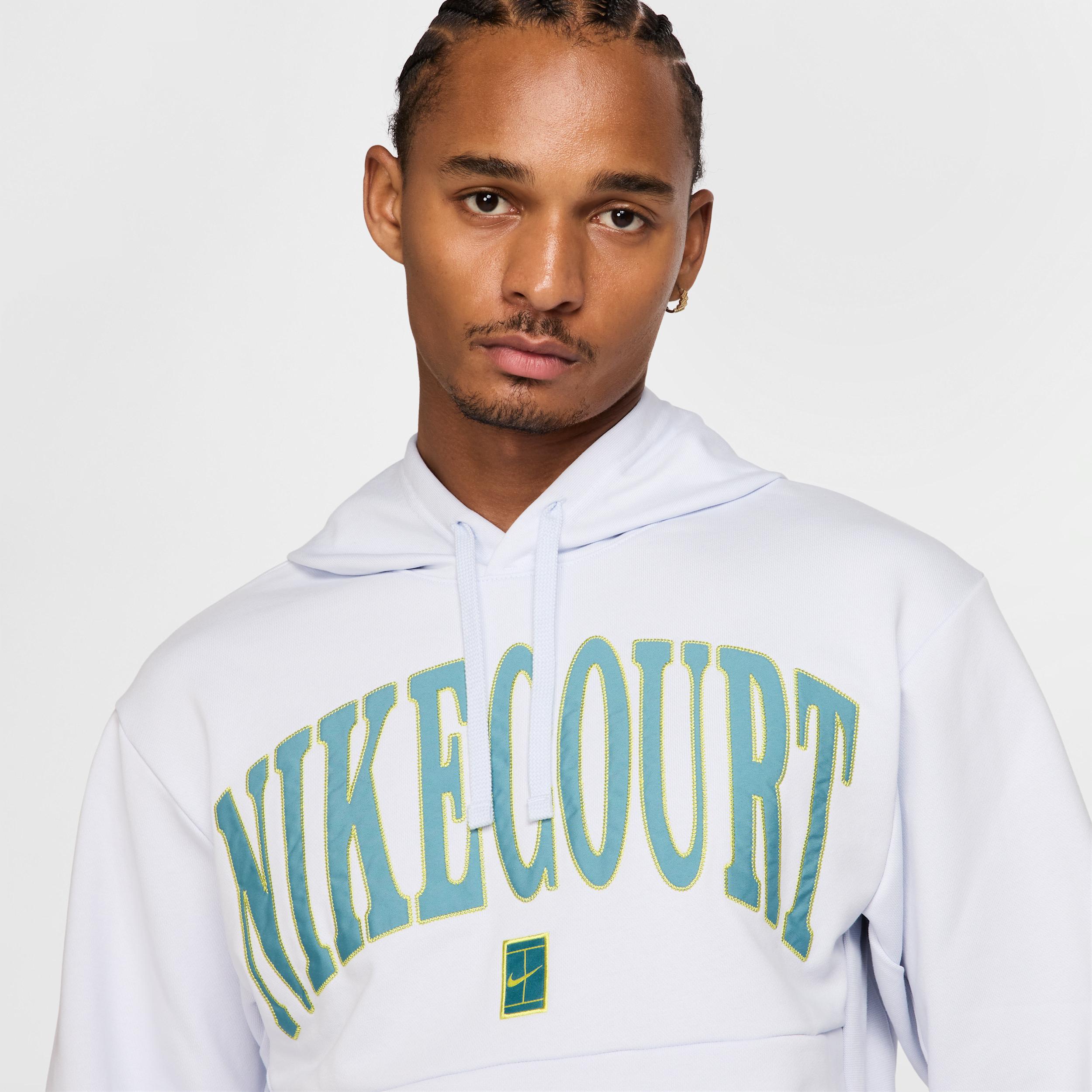 Nike Men's Court Heritage Dri-FIT Fleece Tennis Hoodie Product Image