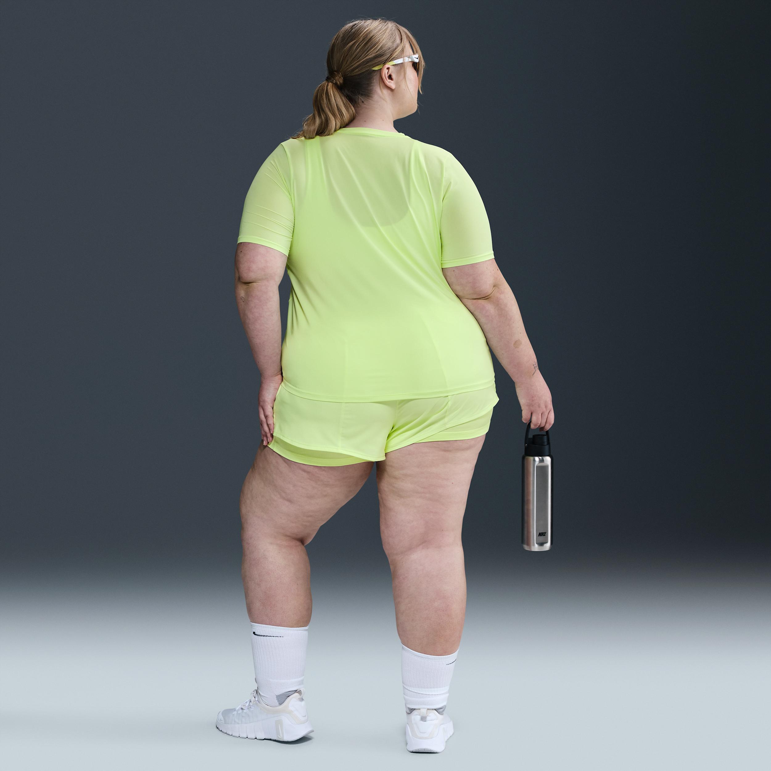 Nike One Classic Women's Dri-FIT Short-Sleeve Top (Plus Size) Product Image