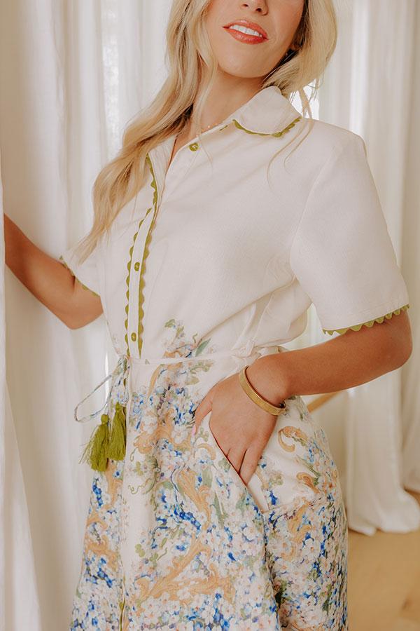 Charleston Getaway Floral Mini Dress Product Image