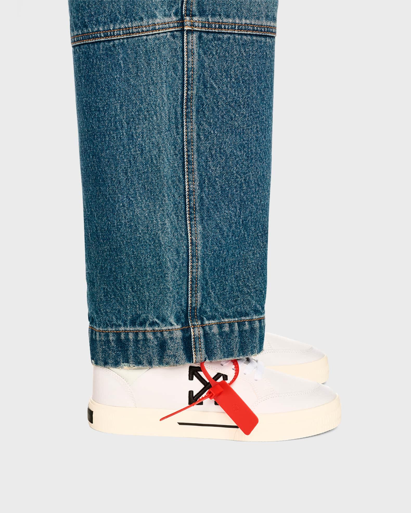 Vulcanized Canvas Bicolor Low-Top Sneakers Product Image