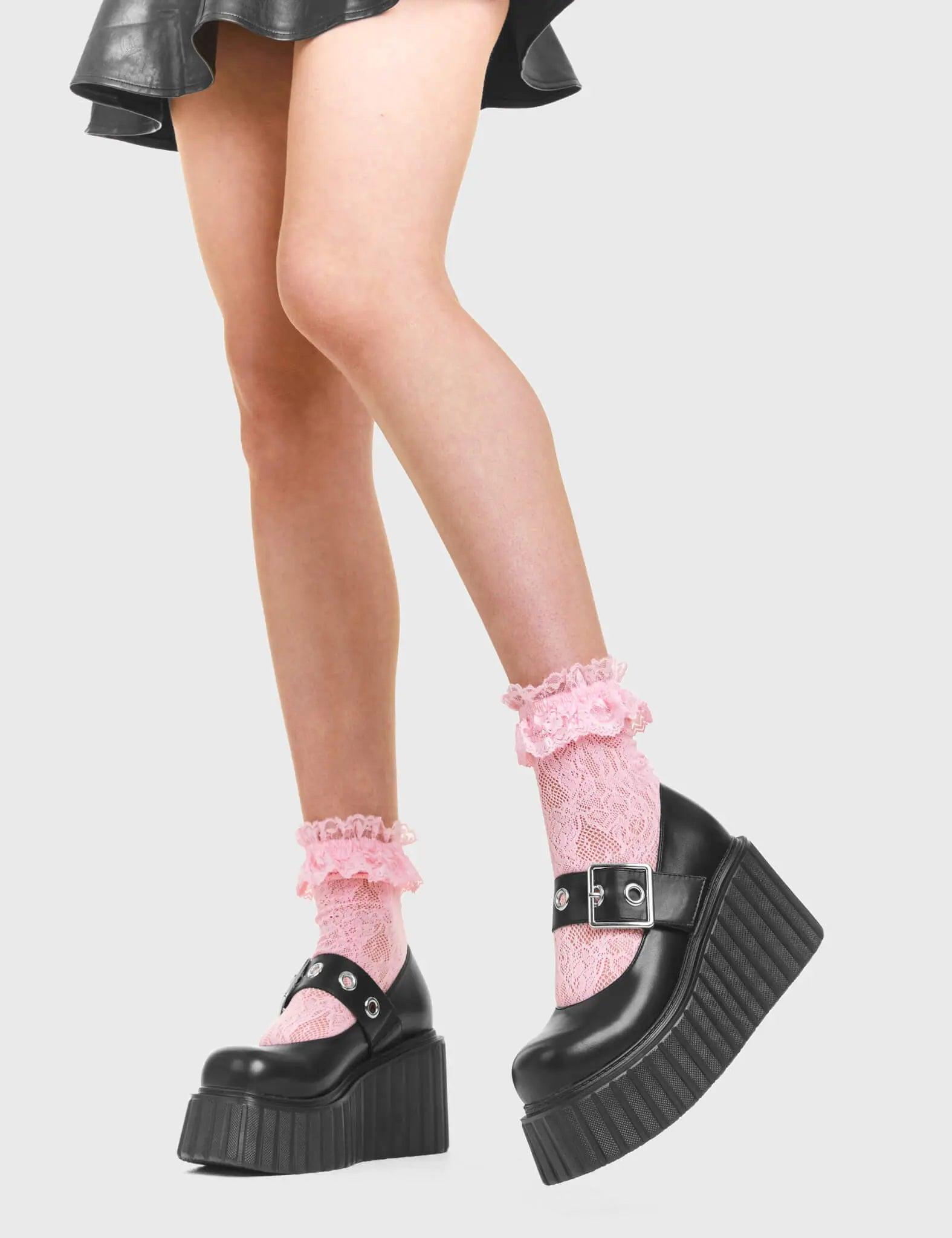Survivor Chunky Platform Creeper Shoes Product Image