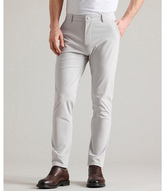 RHONE Slim Fit Flat Front Commuter Stretch Pants Product Image