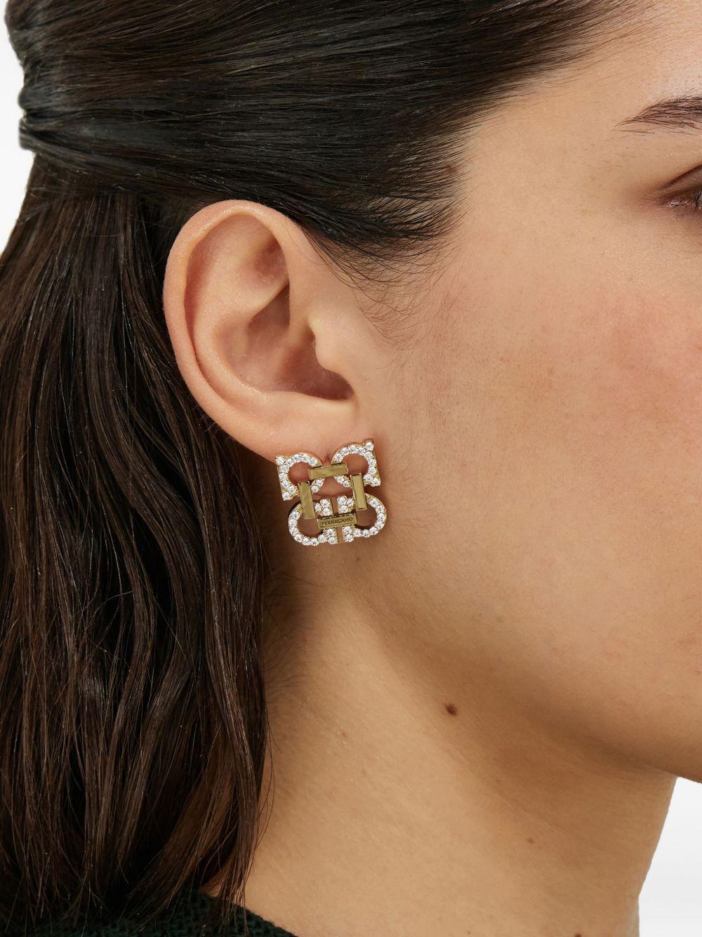 Gancini clip-on earrings Product Image