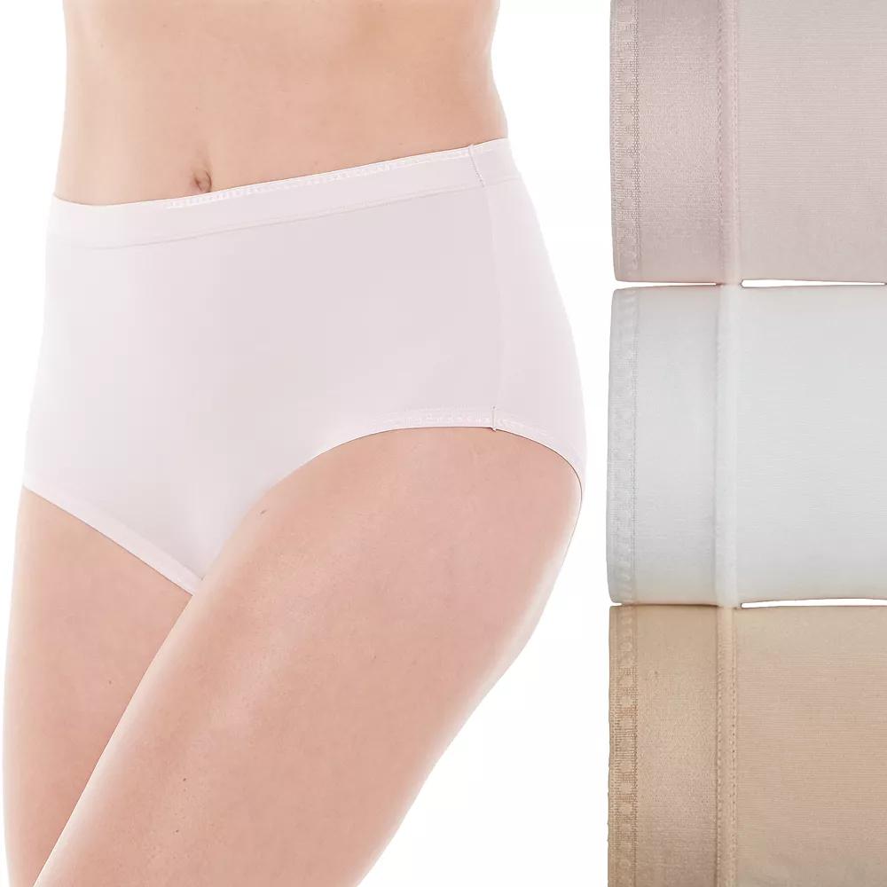 Women's Vanity Fair Lingerie® 3-Pack Comfort Where it Counts Brief 13463,  Product Image