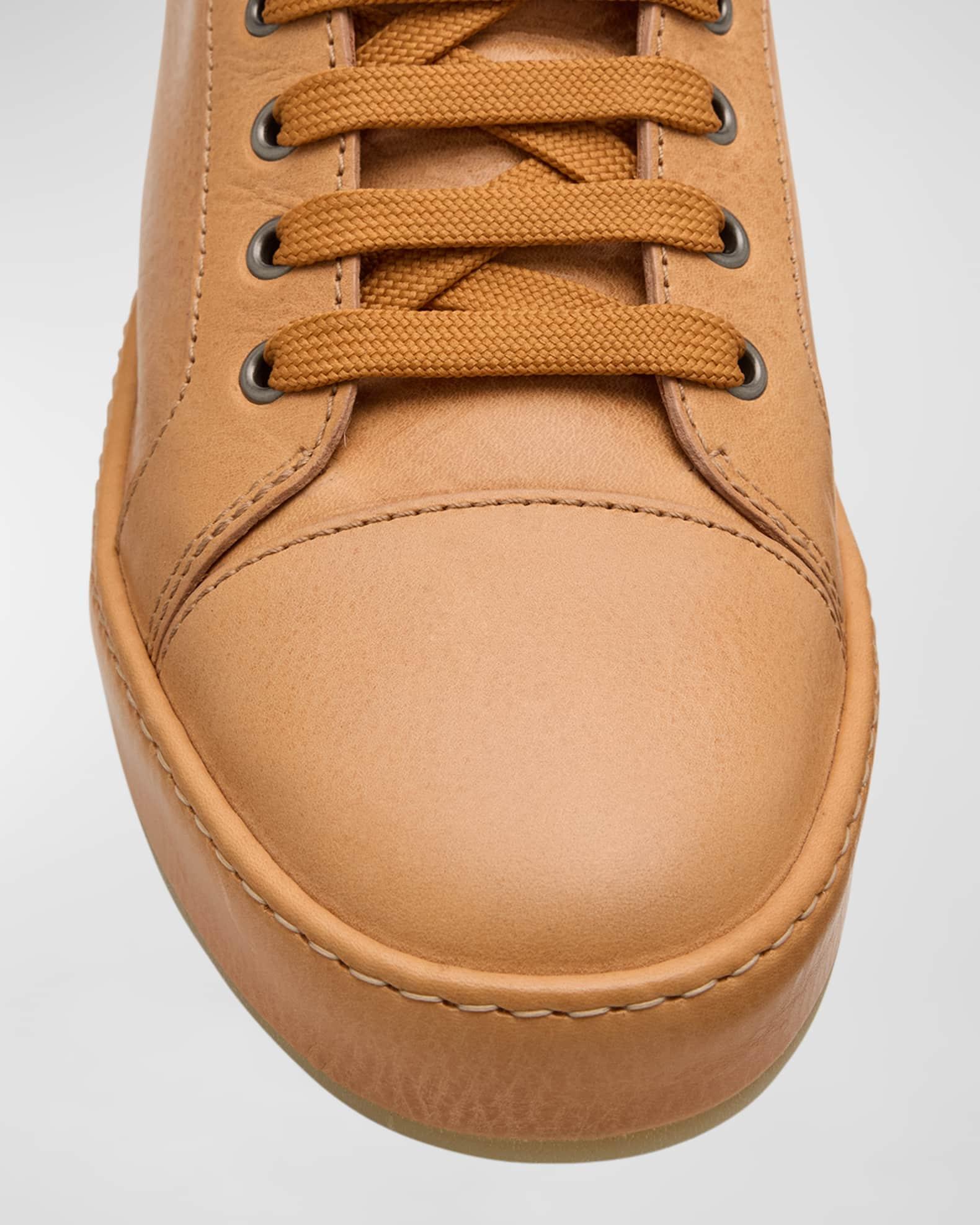 Men's Norbel Leather Low-Top Sneakers Product Image