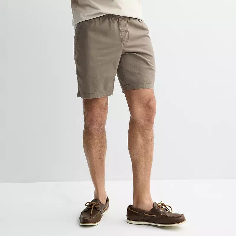Mens Sonoma Goods For Life 9 Everyday Pull-On Shorts Kagan Green Product Image