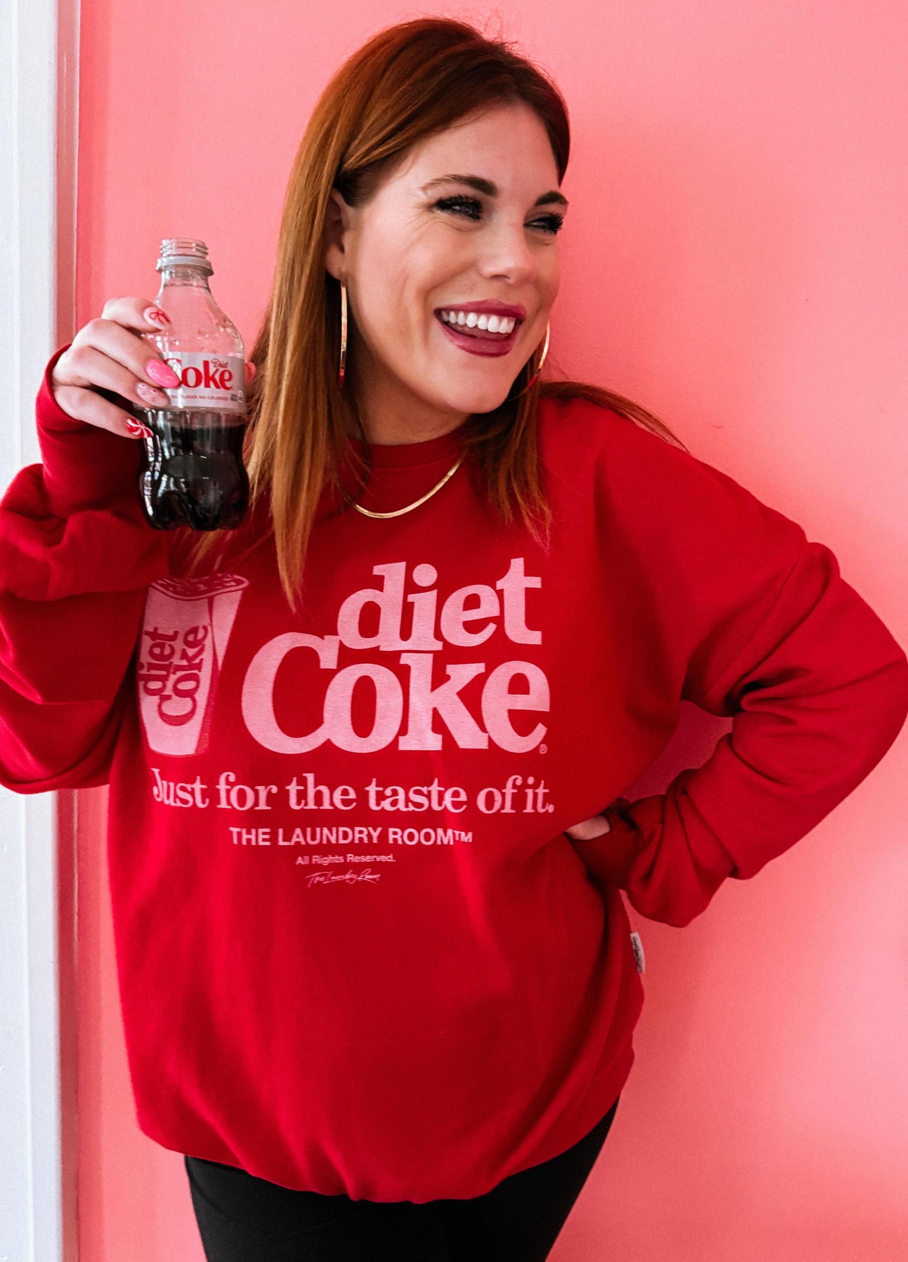Diet Coke on Ice Sweatshirt Product Image