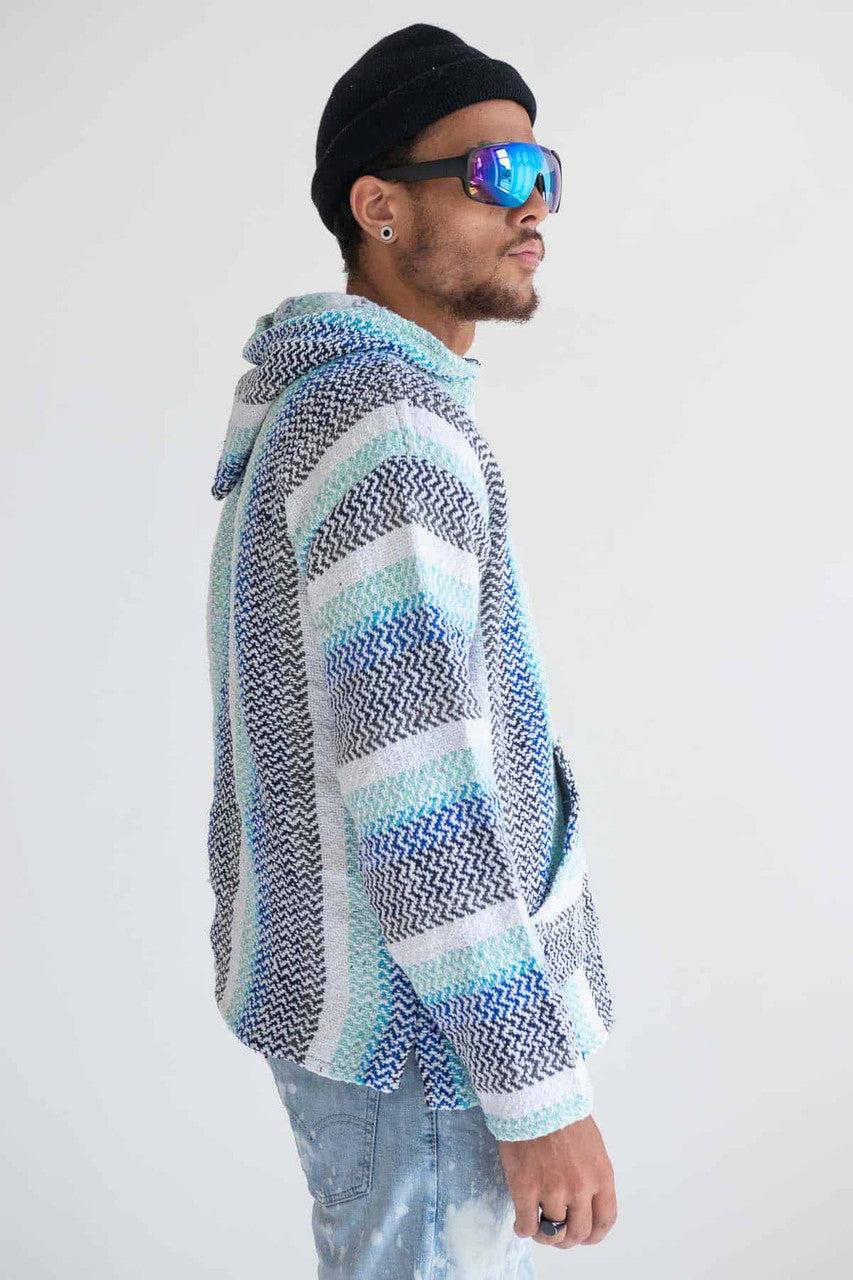 Blue Ombre Baja Hoodie Product Image