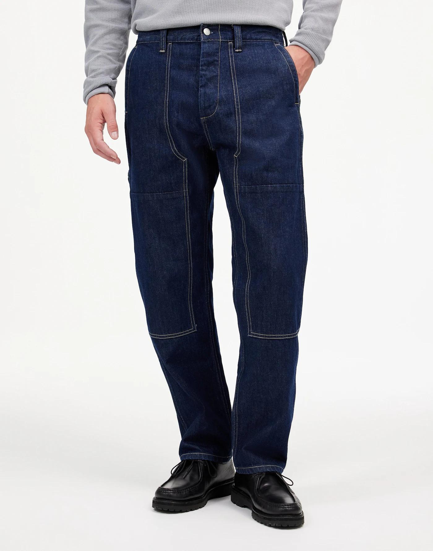Relaxed Straight Workwear Jeans Product Image