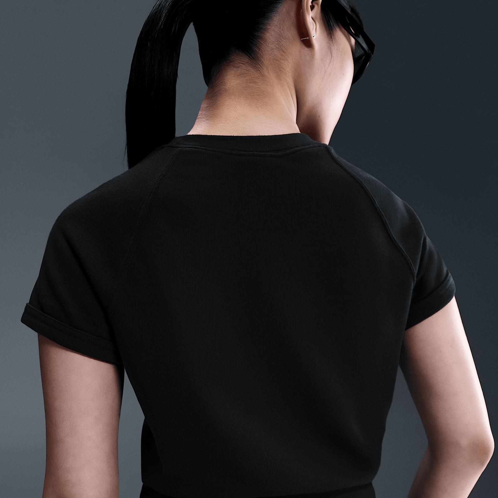 Women's Nike Sportswear Chill Terry Short-Sleeve French Terry Top Product Image