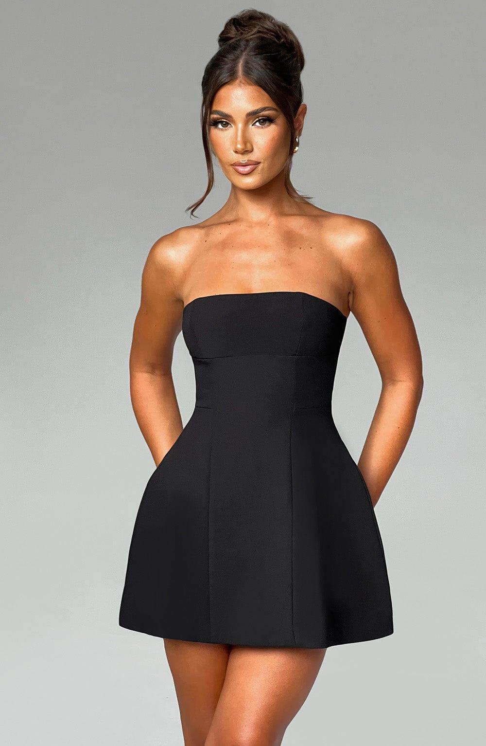 Asha Mini Dress - Black Product Image