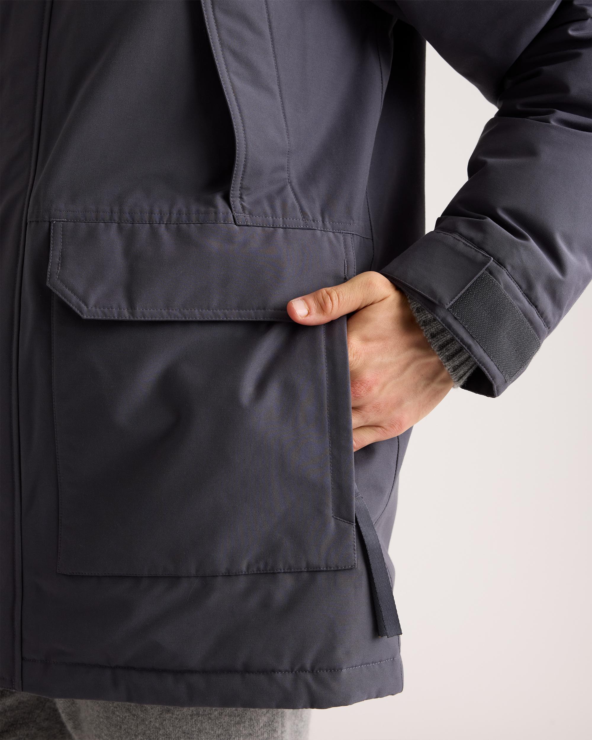 Quince | Men's Responsible Down Hooded Parka Recycled Polyester Product Image