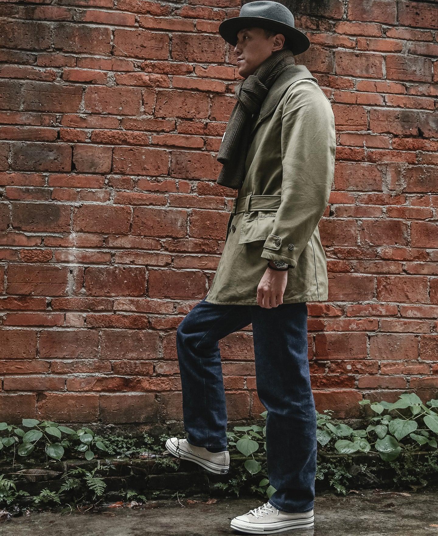 USN Wool Scarf - Olive Product Image