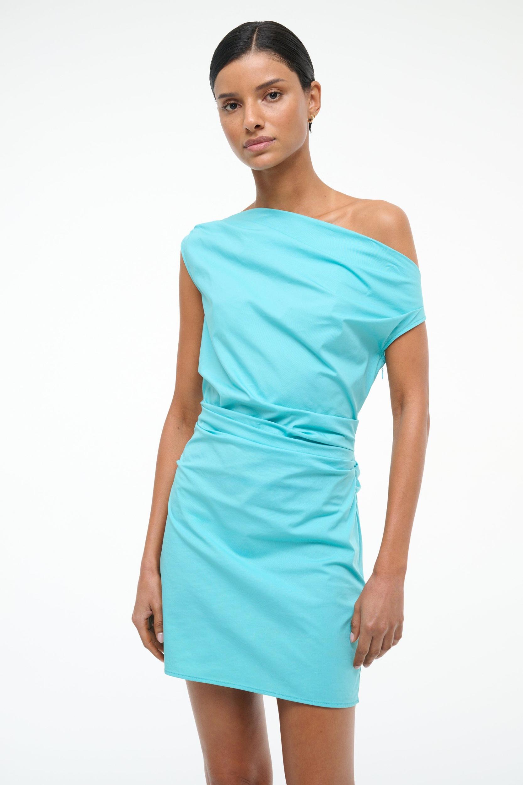 MINI PHARE DRESS | TEAL Product Image