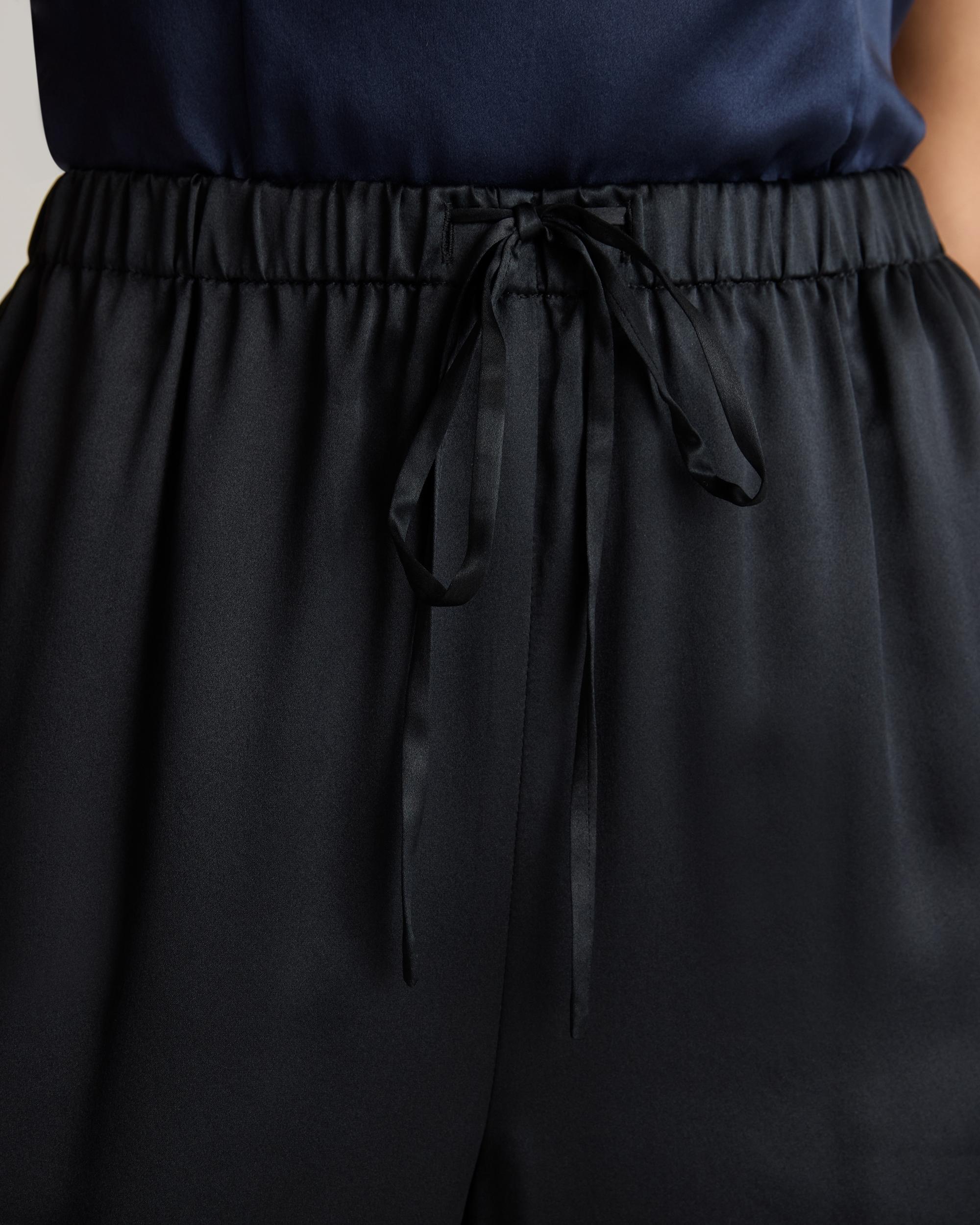 Quince | Women's Drawstring Wide Leg Pants Silk Product Image