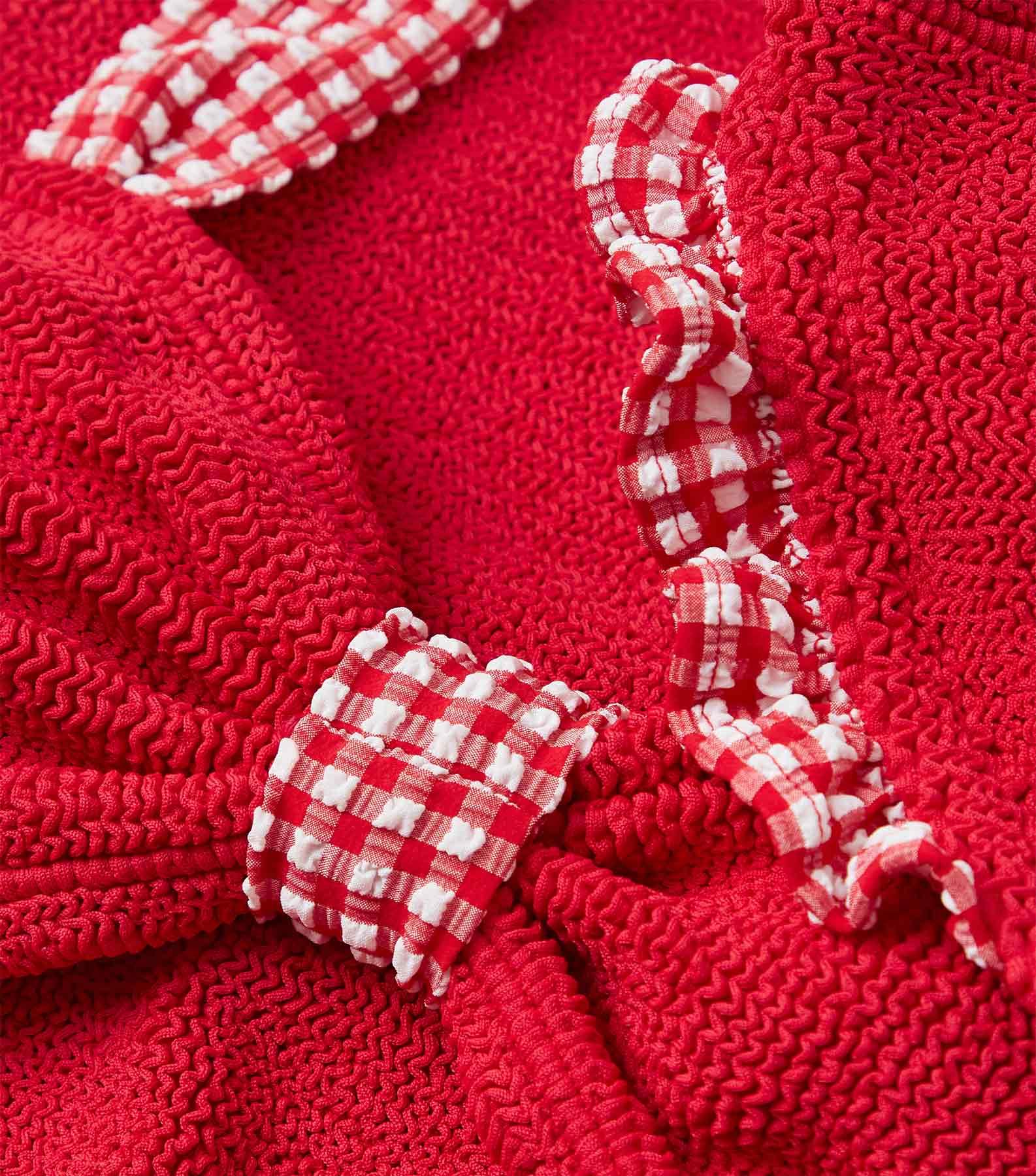 Loretta Bikini - Red Gingham Product Image
