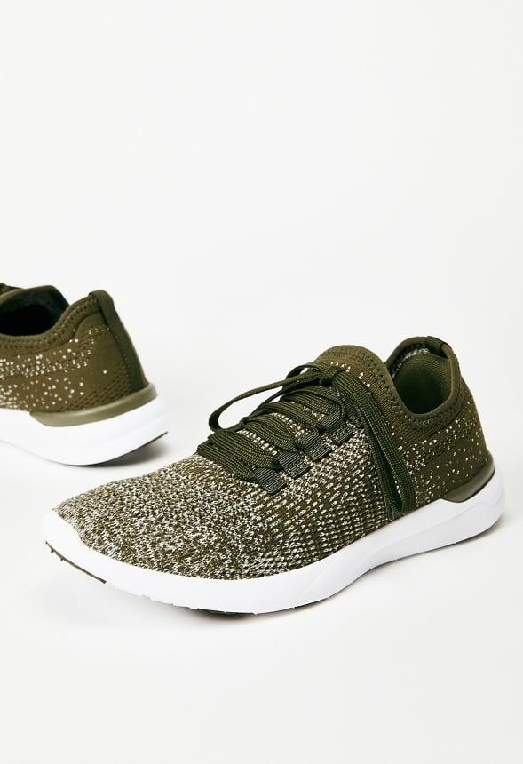 JustFab Margaux Platform Loafer Pump Womens Black/ White Size 8.5 Product Image