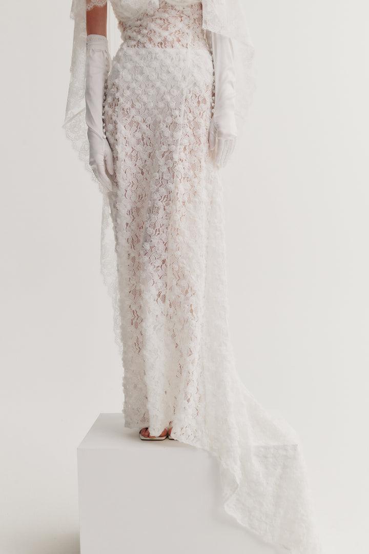 Arabella Bridal Gown — White Product Image