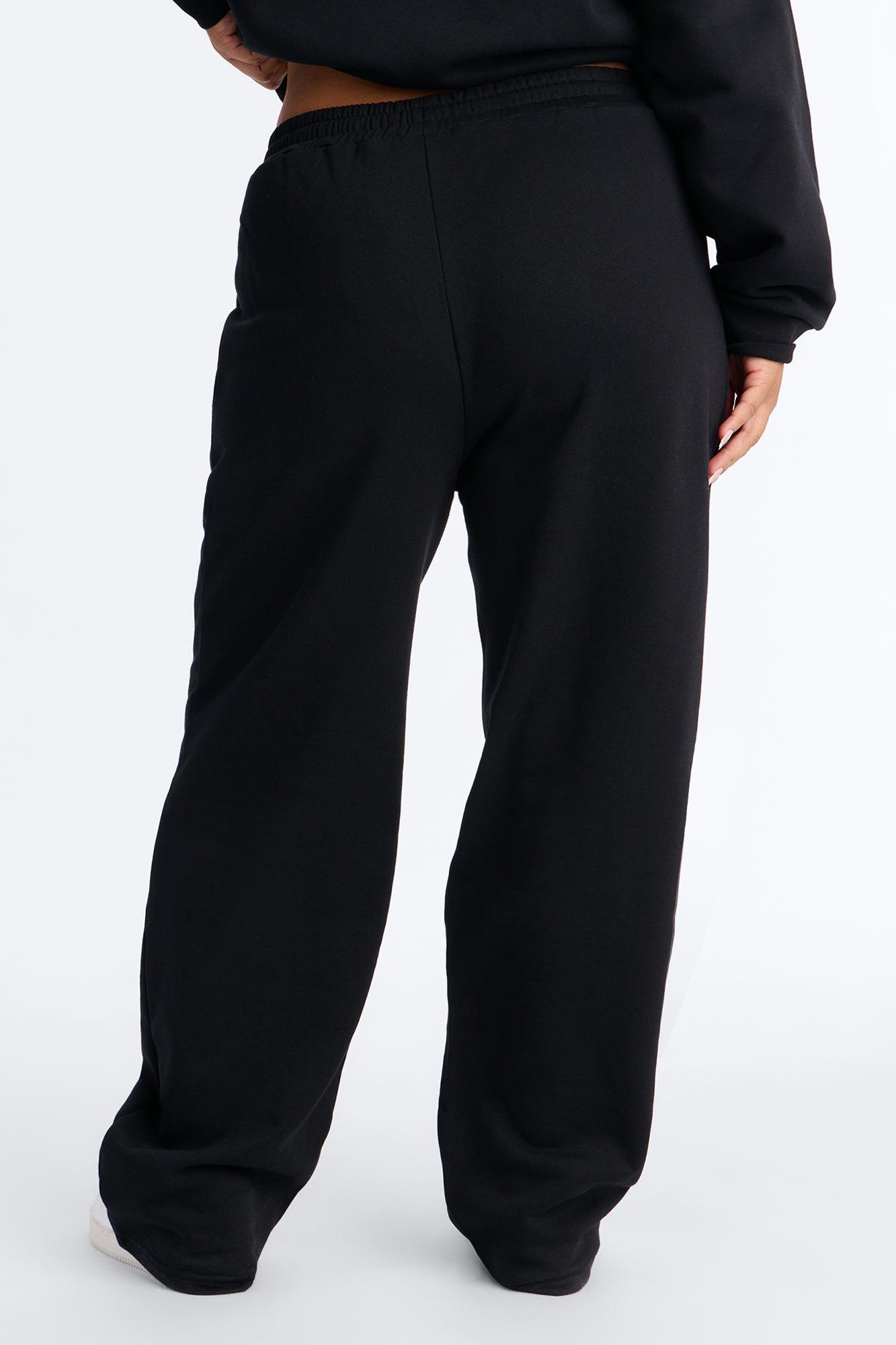 Von Dutch Motion Fleece Pants - Black Female Product Image