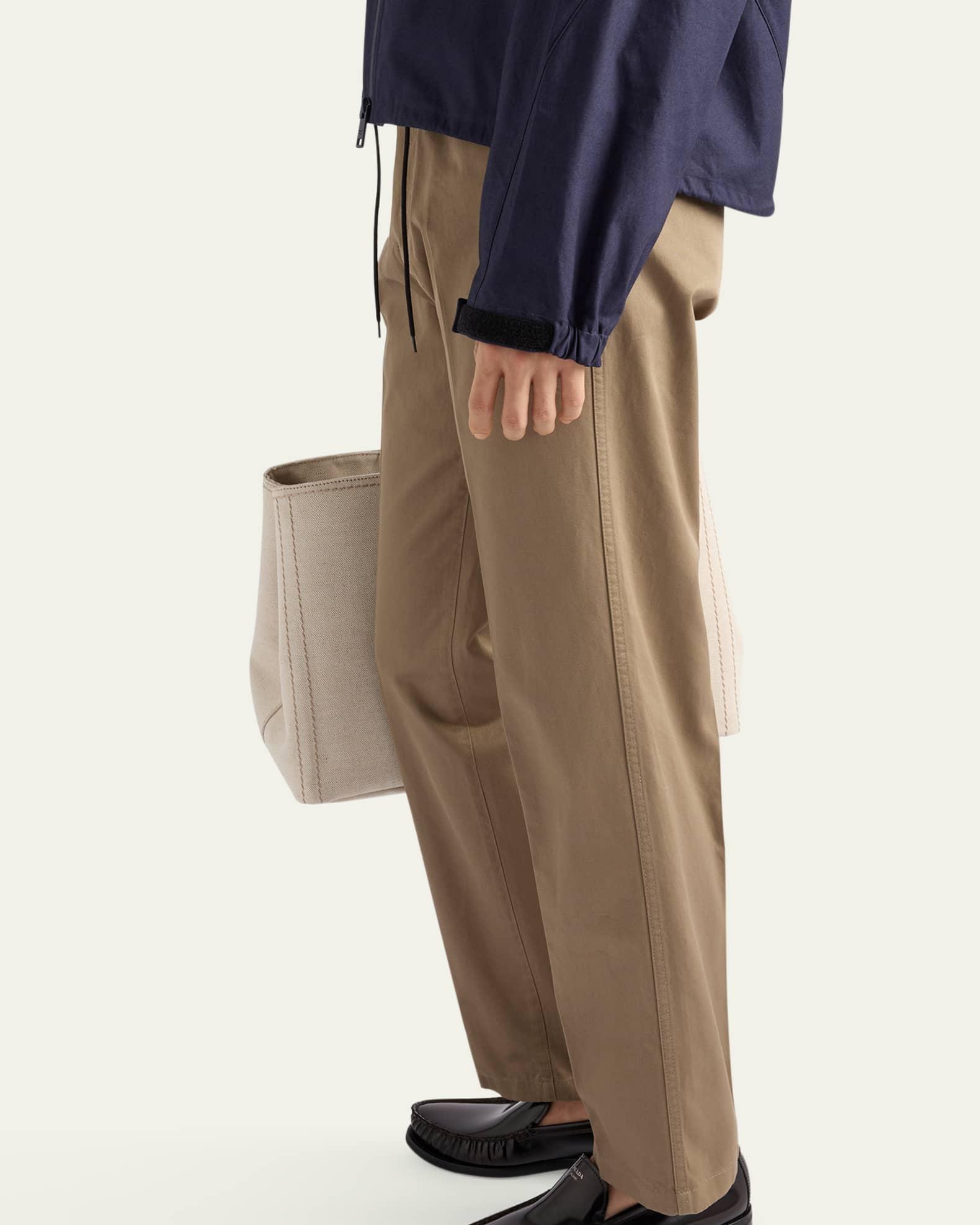 Men's Light Cotton Chino Pants Product Image