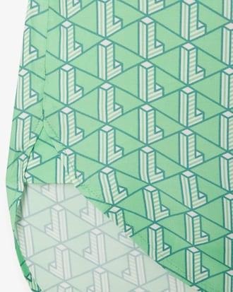 Oversized Monogram Print Shirt Product Image