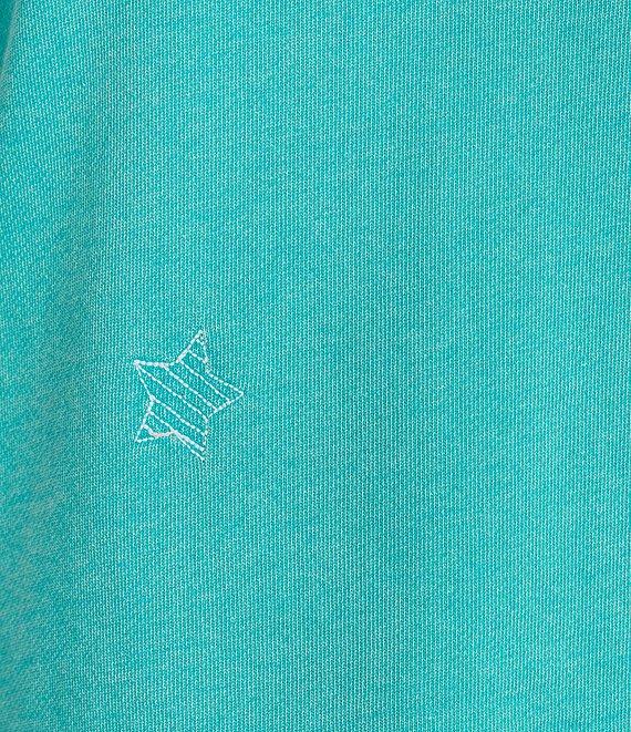 Westbound Petite Size Star Print Short Sleeve Crew Neck Knit Pullover Top Product Image