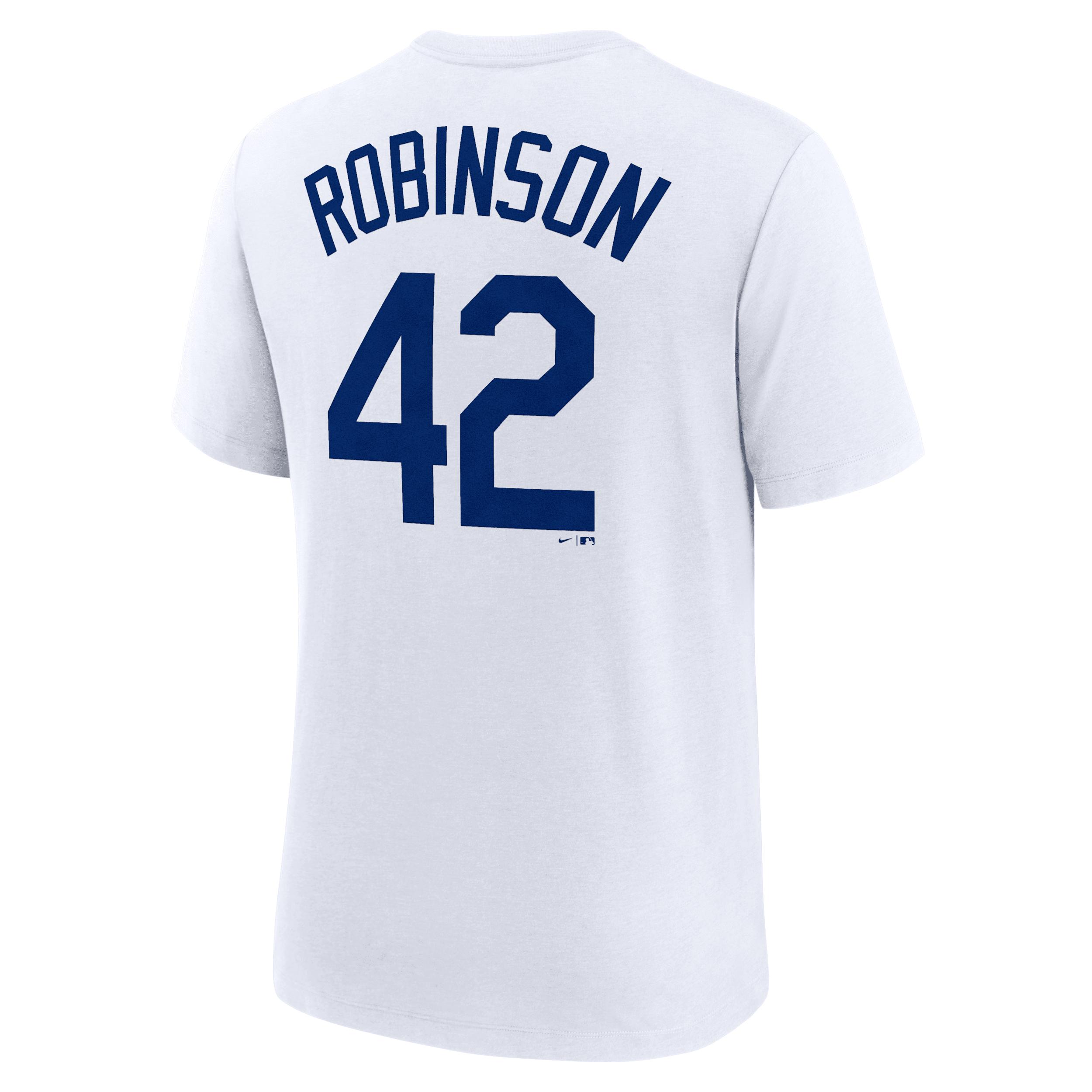 Jackie Robinson Brooklyn Dodgers Cooperstown Nike Mens MLB T-Shirt | NJFD10AQBK-3T4 Product Image