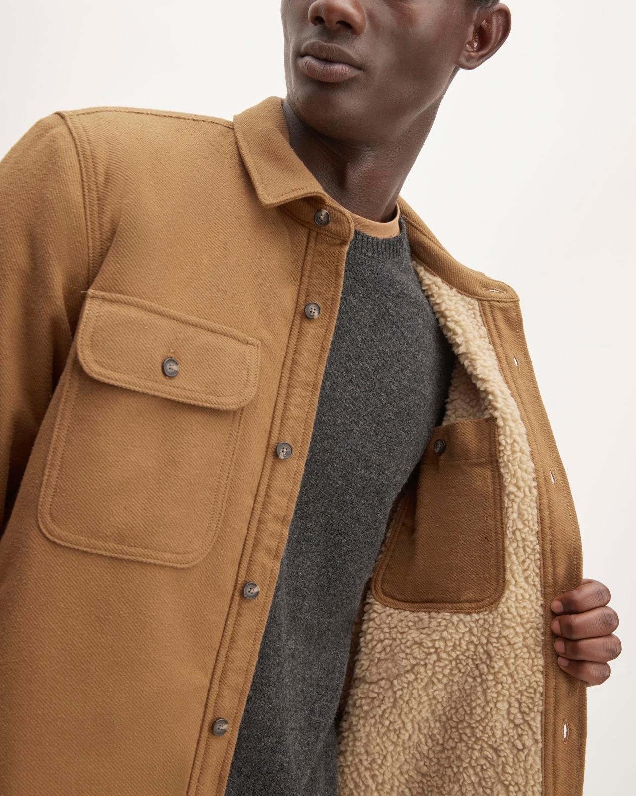 The ReNew Fleece-Lined Heavyweight Overshirt Product Image