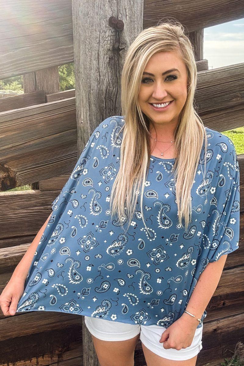 Sterling Kreek Pretty In Paisley Top* Product Image