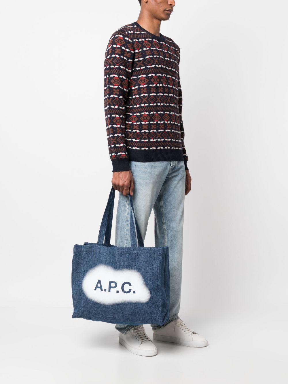 Diane denim tote bag Product Image