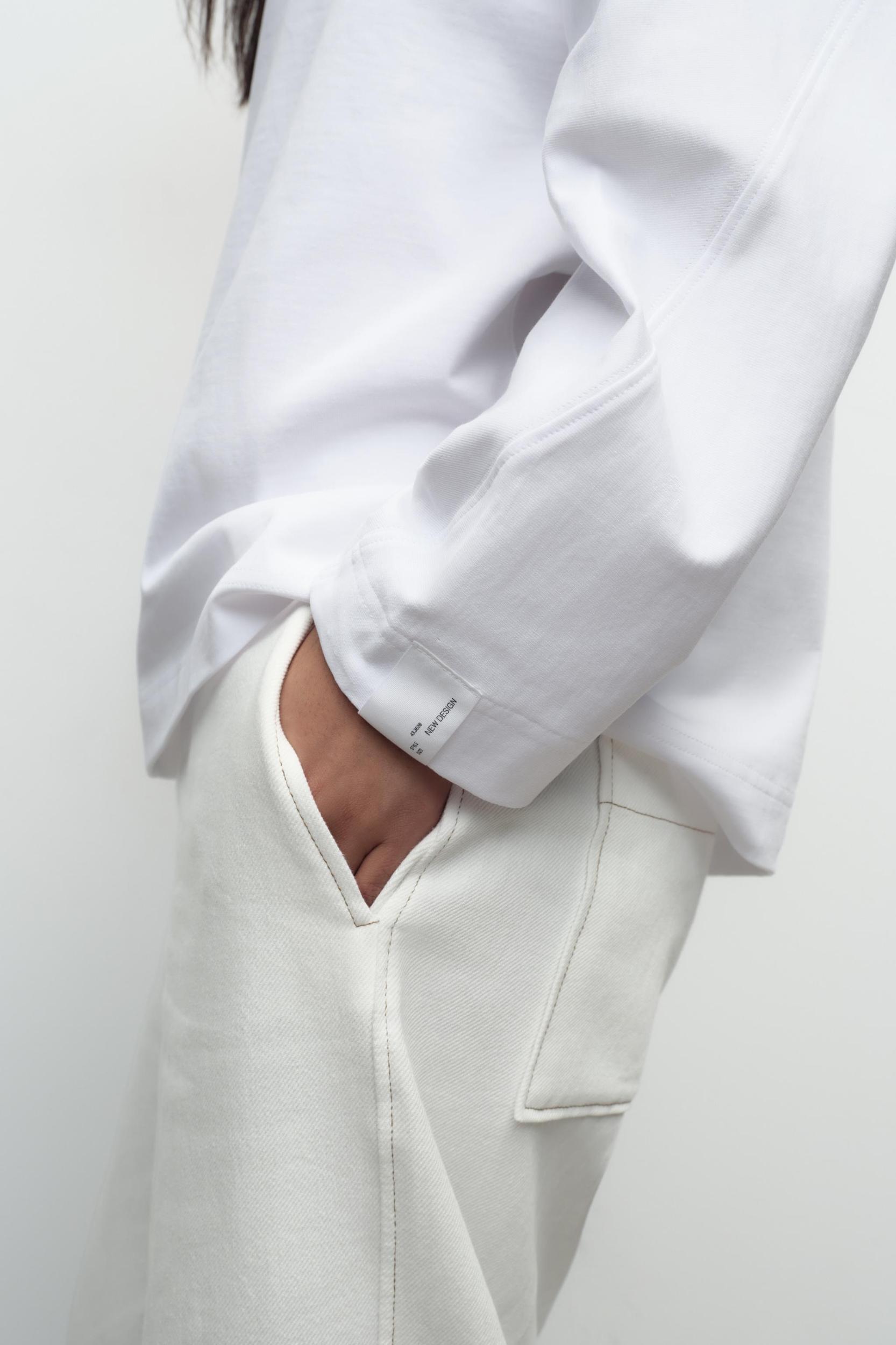 COTTON LABEL SHIRT Product Image