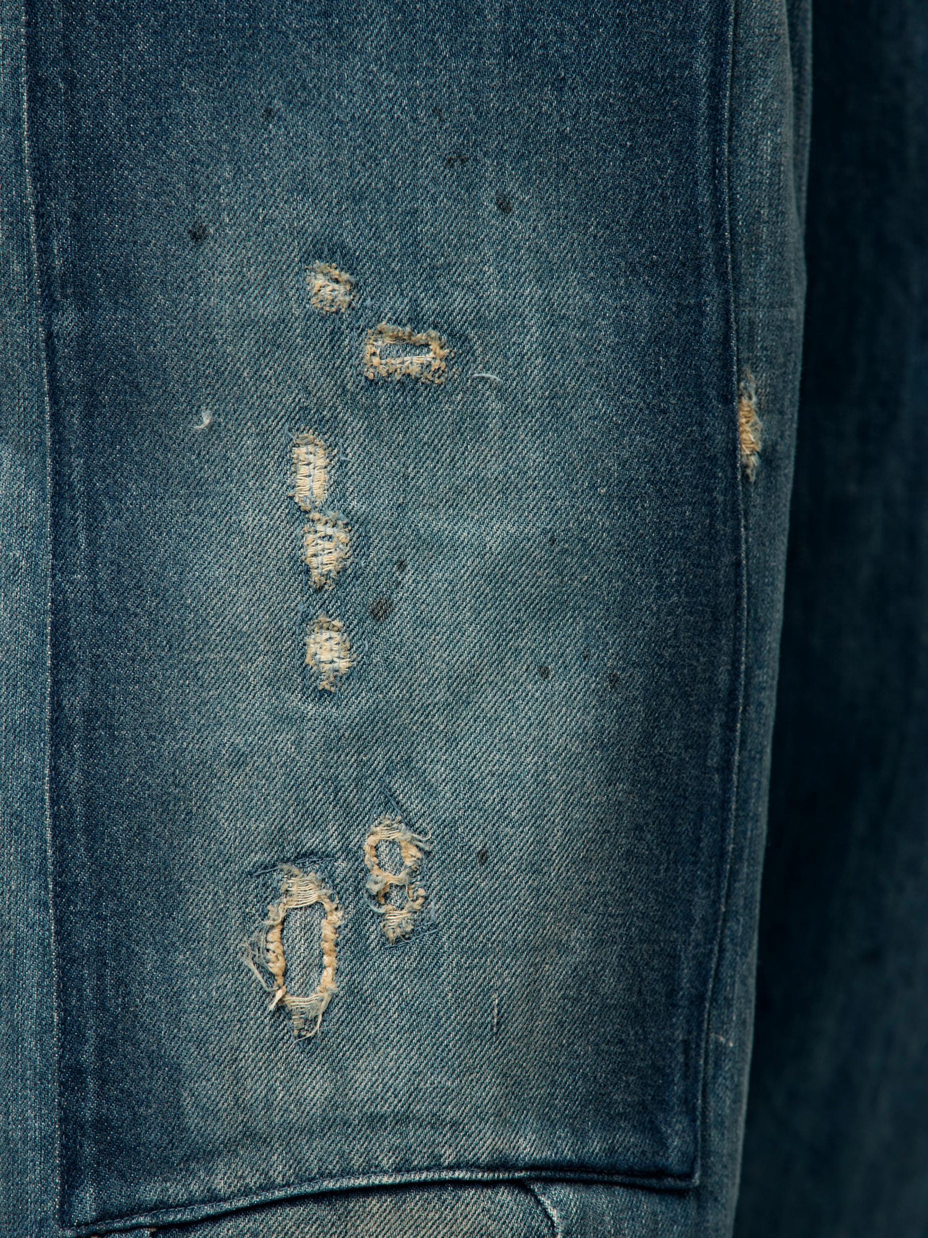 14oz Denim FATIGUE Baggy Pants (RUSHFIELD Remake) Product Image