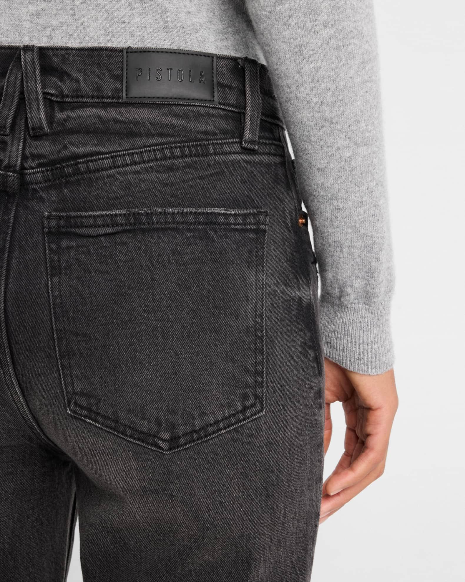 Ally High-Rise Vintage Ankle Bootcut Jeans Product Image