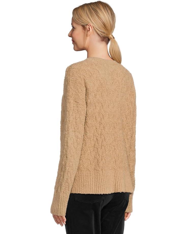 Peruvian Organic Cotton Cord Crew Neck Sweater Product Image