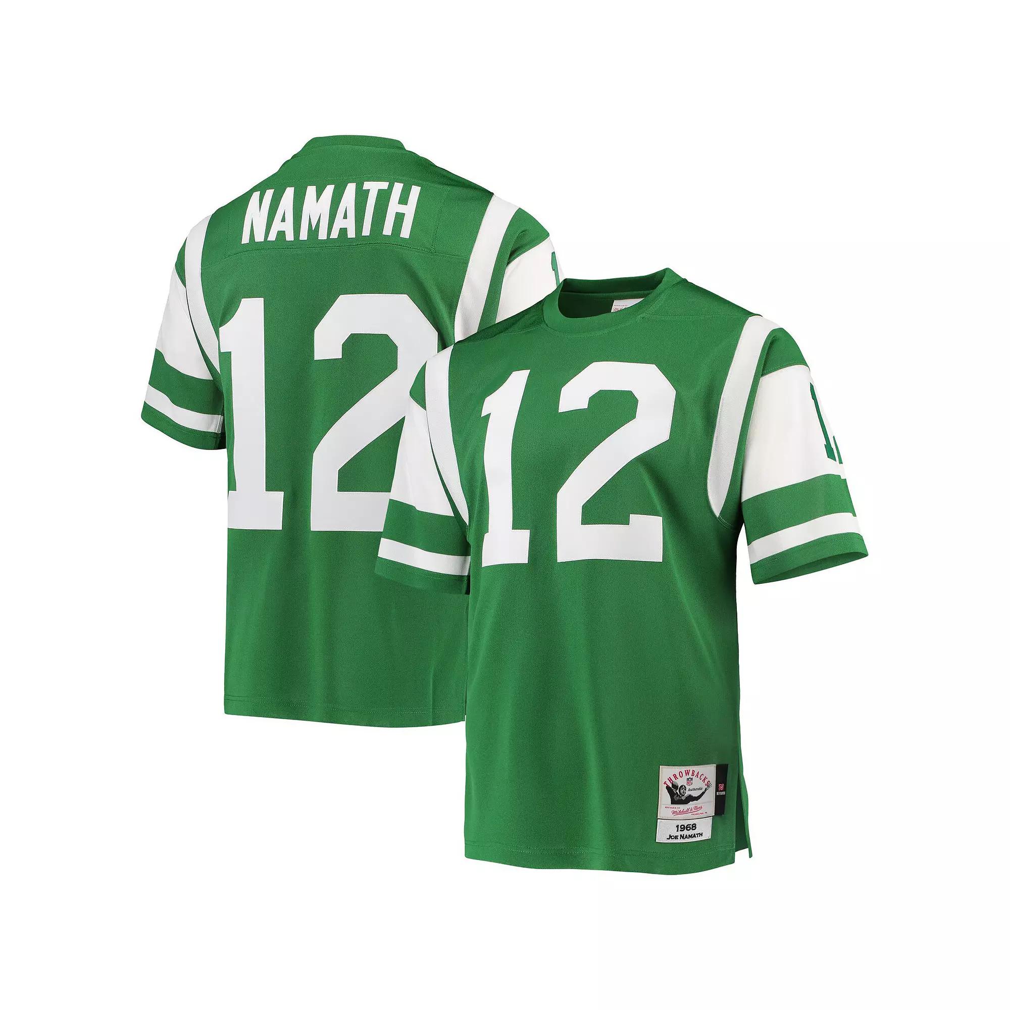 Mens Mitchell & Ness Joe Namath New York Jets Authentic Retired Player Jersey Product Image