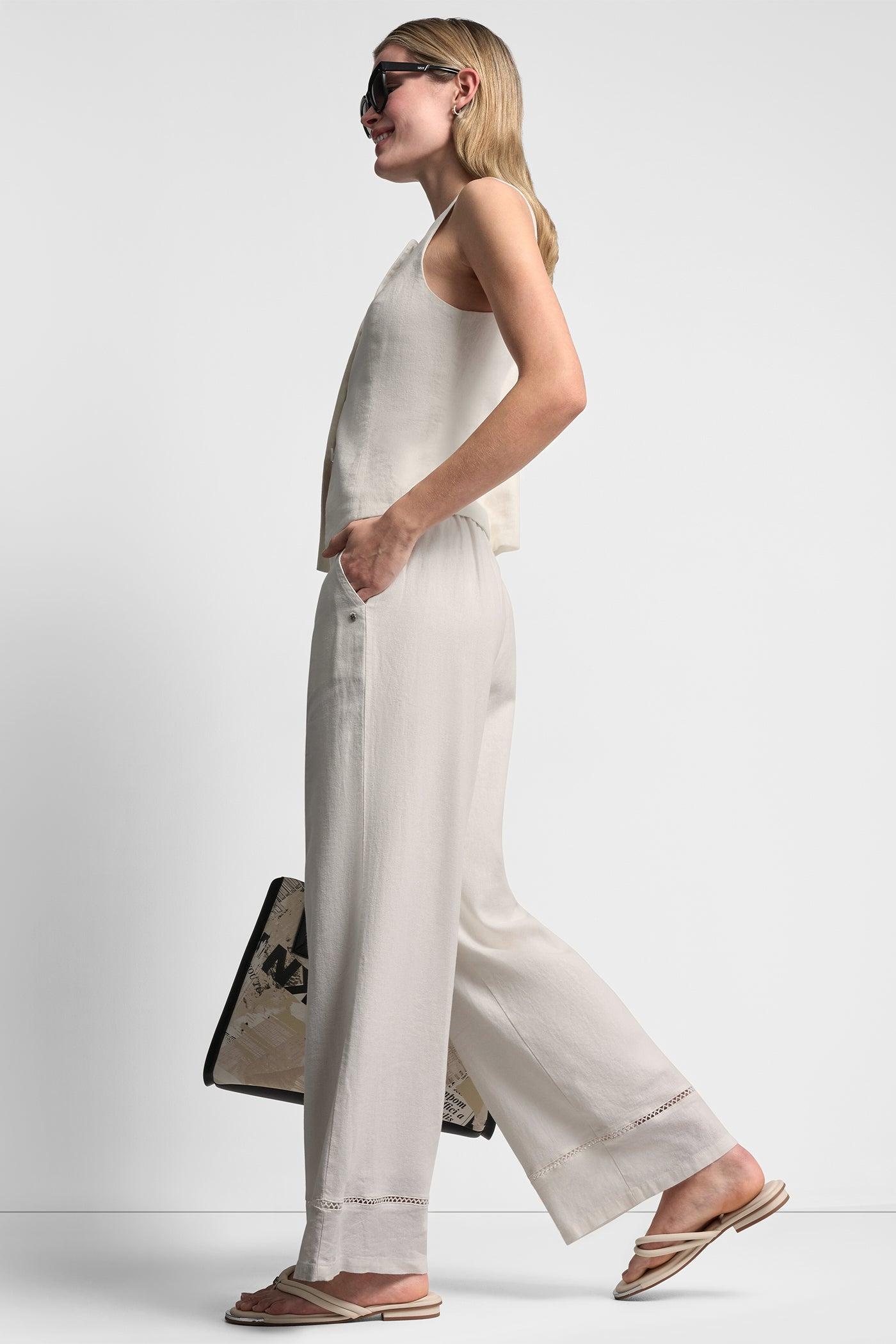 LINEN-BLEND PANT Product Image