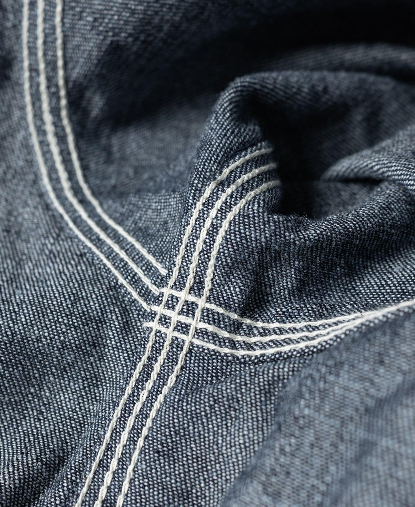 1960s Zip Up Denim Work Jacket Product Image