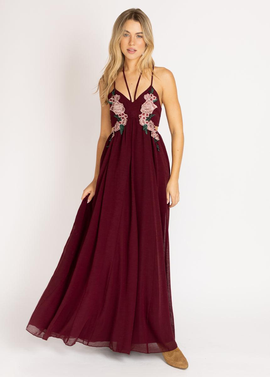 Mari Dress in Plum Female Product Image