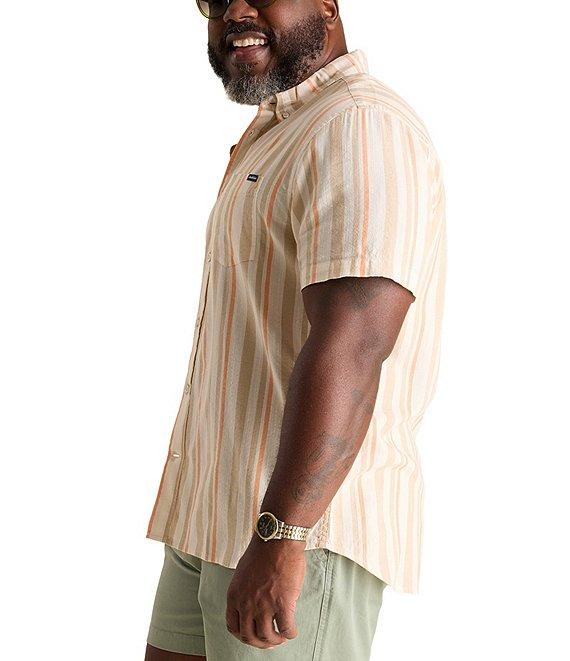 Chubbies Ice Cream Social Resort Weave Short Sleeve Striped Friday Shirt Product Image