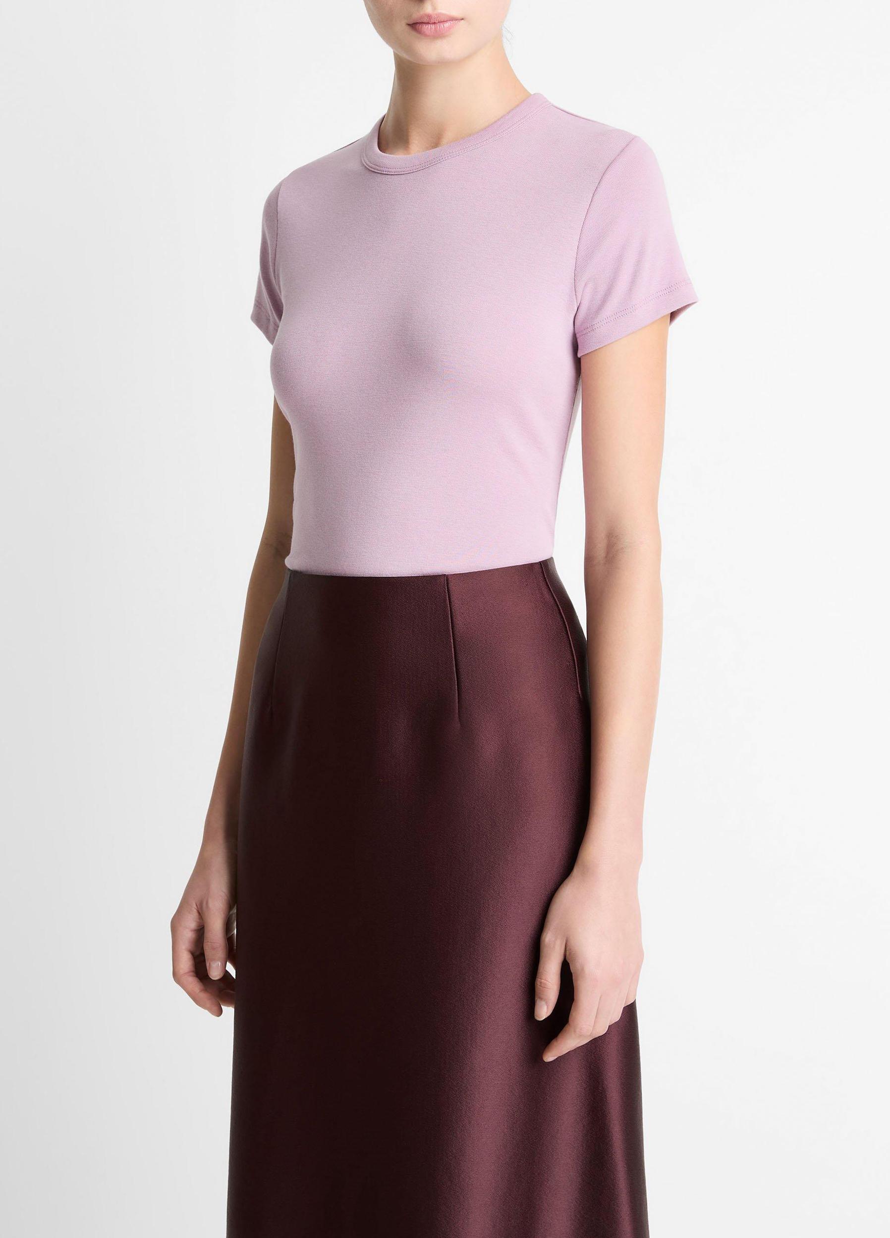 Pima Cotton-Blend '90s Shrunken T-Shirt Product Image