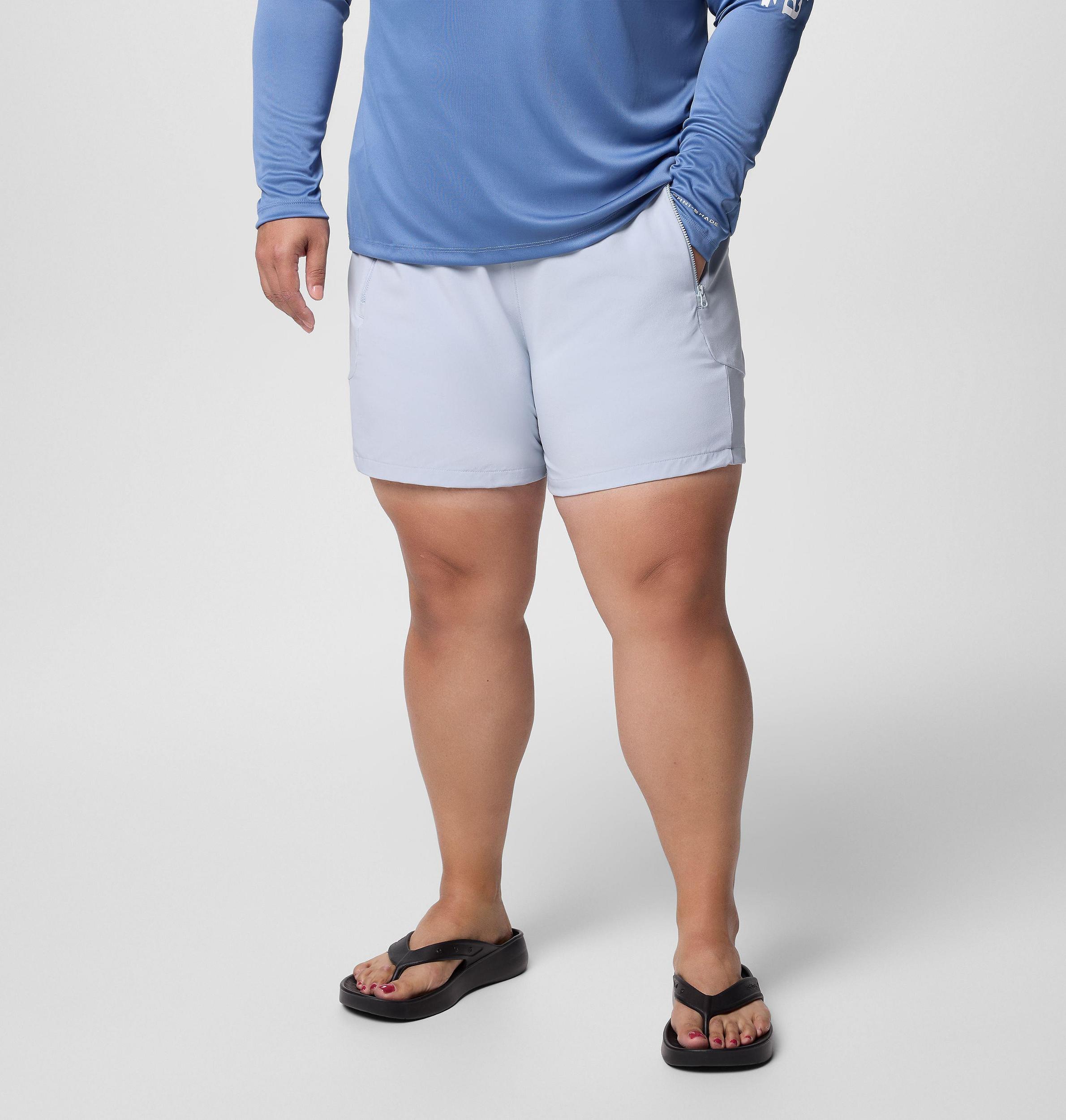 Columbia Womens PFG Tidal III Shorts - Plus Size- Product Image
