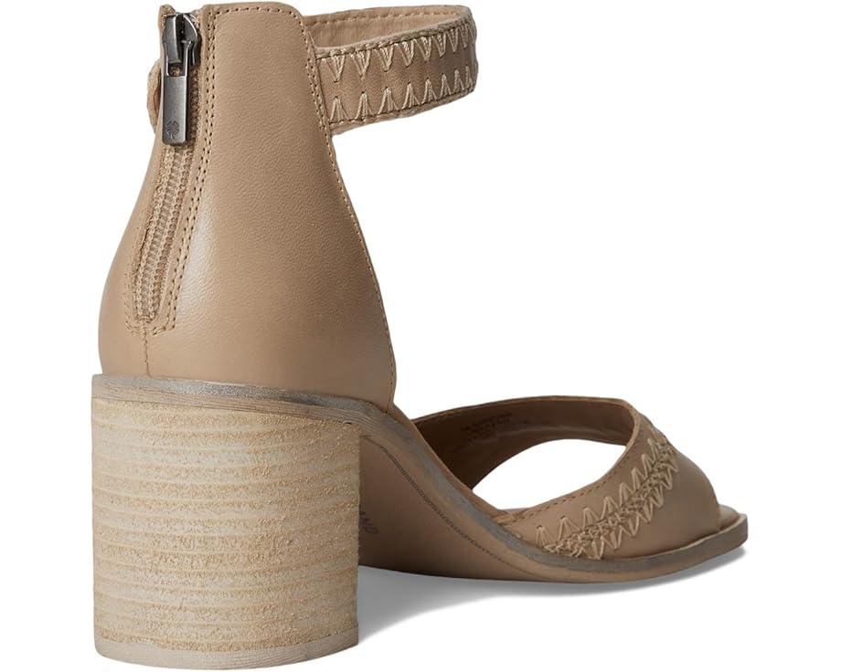 Dinzin Double Band Heeled Sandals Product Image