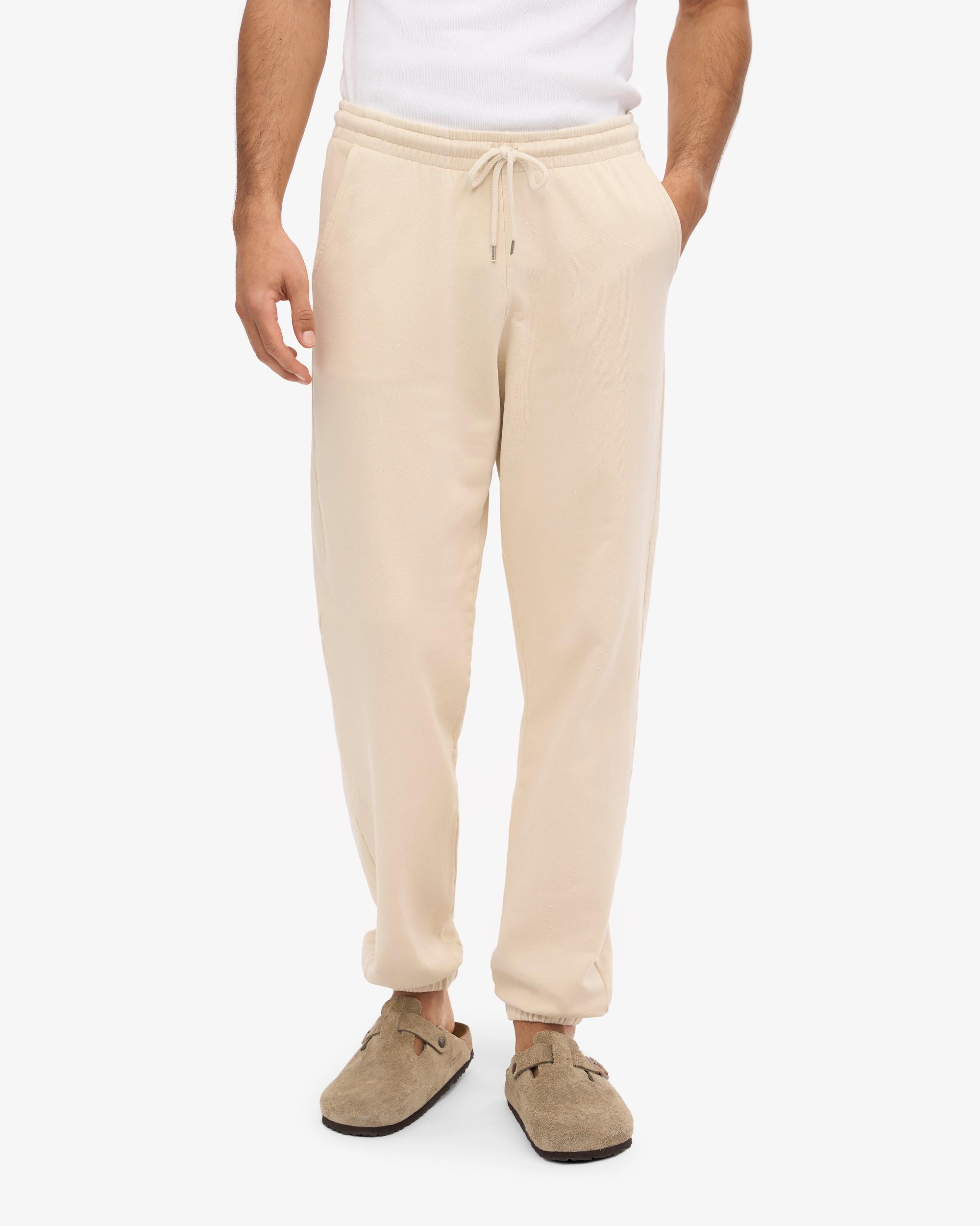 Organic Sweatpants - Ivory White Product Image