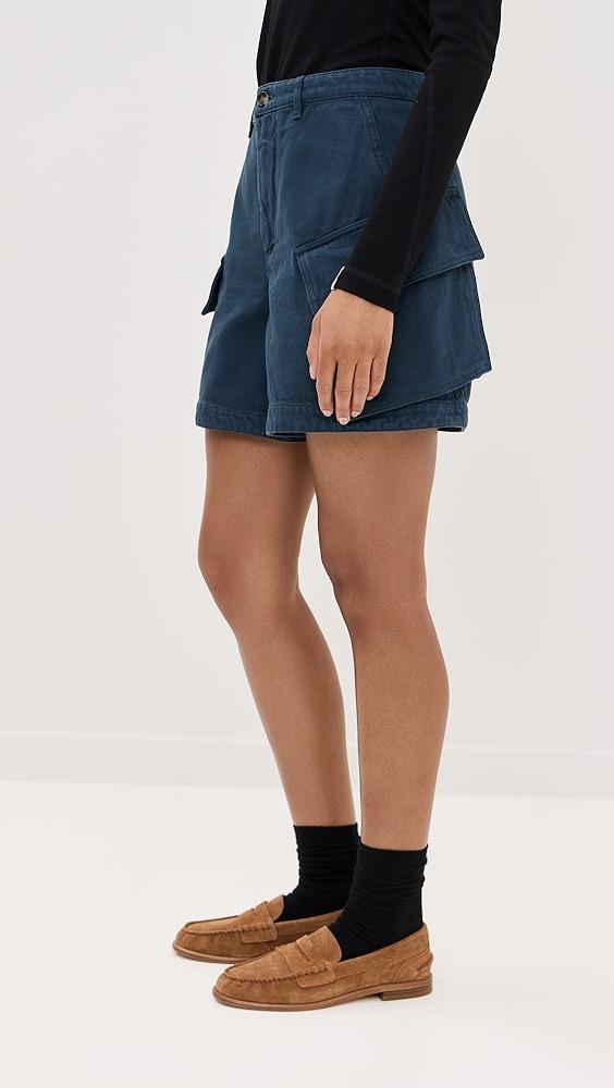 JW Anderson High Waist Cargo Shorts | Shopbop Product Image