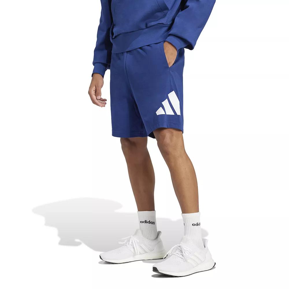 Big & Tall adidas Essentials Big Logo Single Jersey Shorts, Men's,  Product Image