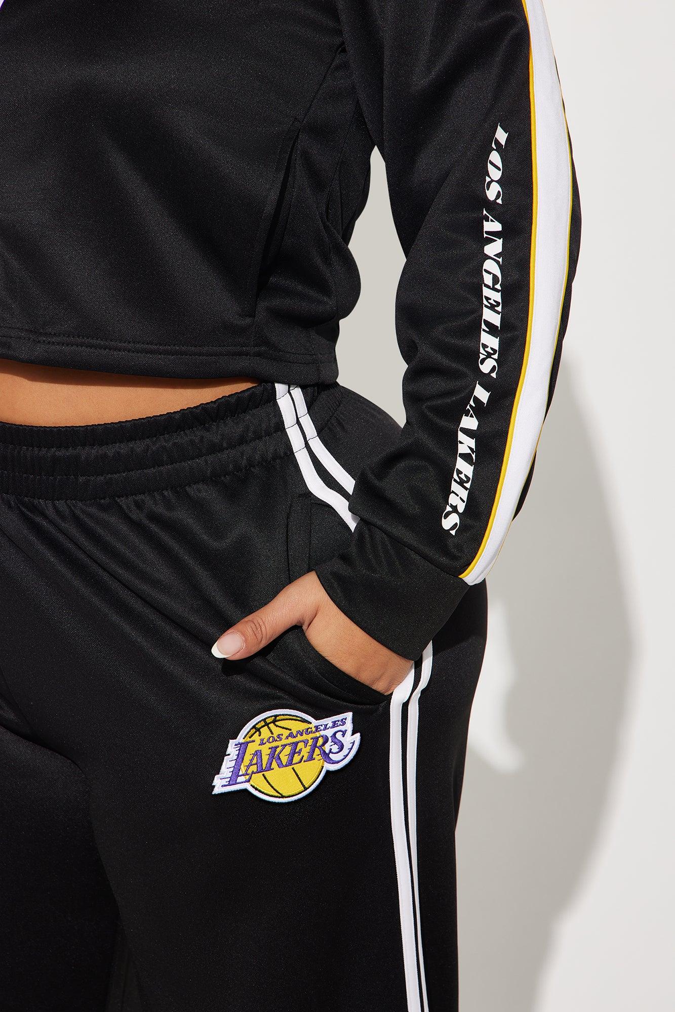 Lakers Halftime Zip Up Jacket - Black Female Product Image