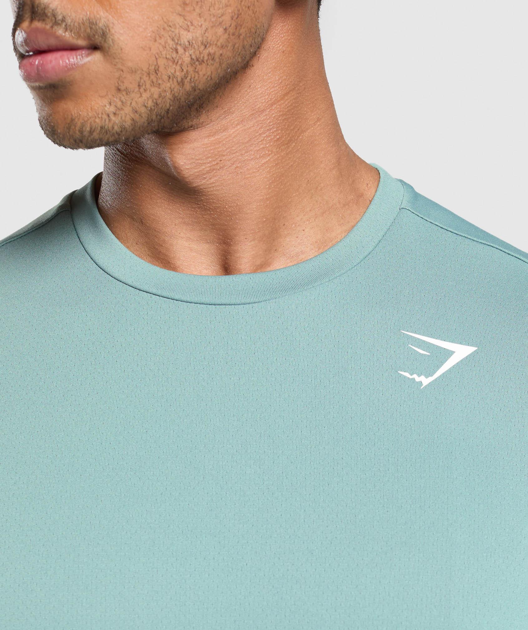 Gymshark Arrival Regular Fit T-Shirt - Celeste Blue Male Product Image