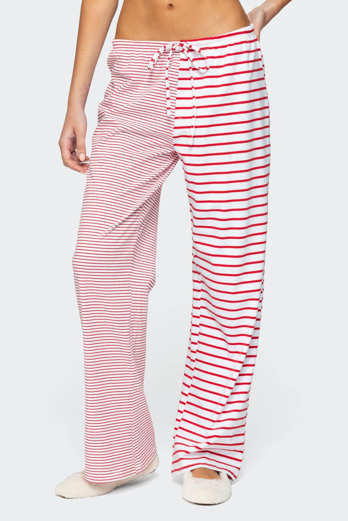 Laken Mixed Striped Pants Product Image
